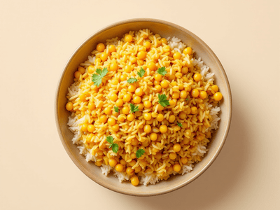 Moong Dal with Ghee Rice
