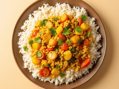 Semiya Kichadi with Mixed Vegetables