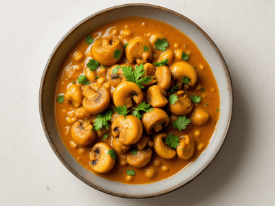 Matar Mushroom Gravy