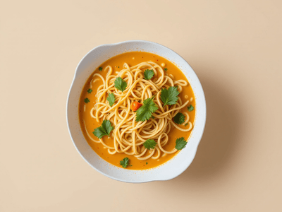 Vegetarian Assam Laksa