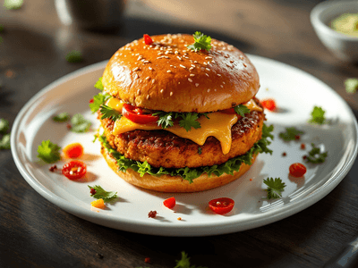 Aloo Tikki Burger