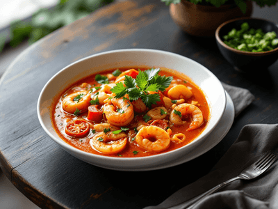 Seafood Tom Yum Soup