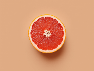 Grapefruit with Black Salt