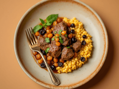 Lamb Tagine with Prunes