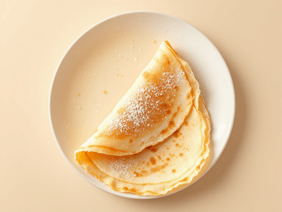 Crêpe au sucre