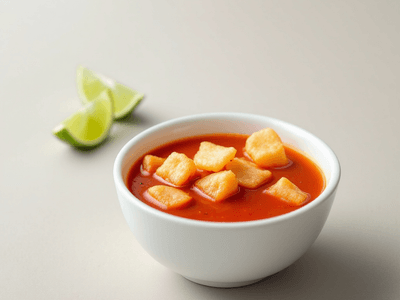 Kerepek Ubi Kayu dengan Sos Pedas