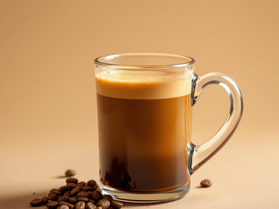 Filter Coffee with Condensed Milk