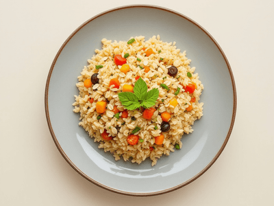 Oats Daliya with Vegetables