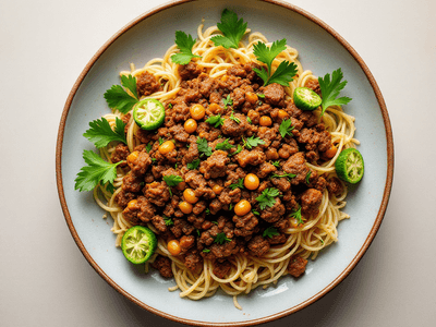 Minced Beef Stir Fry