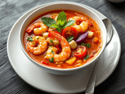 Shrimp Tom Yum Soup