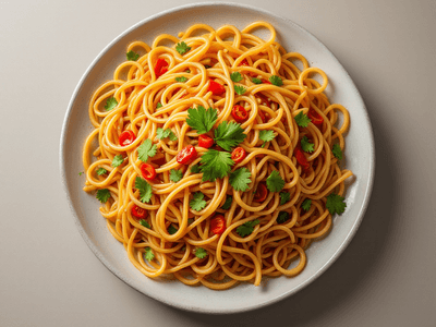 Vegetarian Char Kway Teow