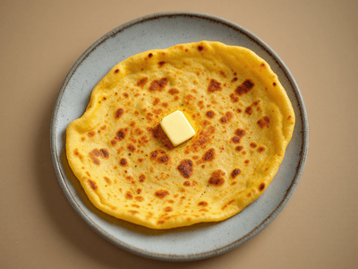 Gobhi Paratha with Butter