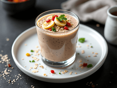 Banana Oats Smoothie