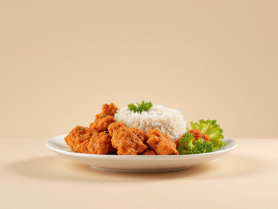 Nasi Ayam Goreng Pedas