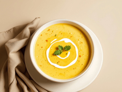 Punjabi Kadhi with Pakora