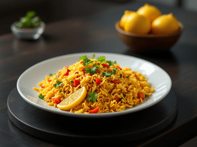 Lemon Rice (Vrat)