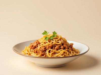 Minced Pork Noodles