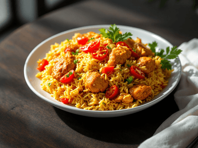 Chicken Rice (Breast Meat)