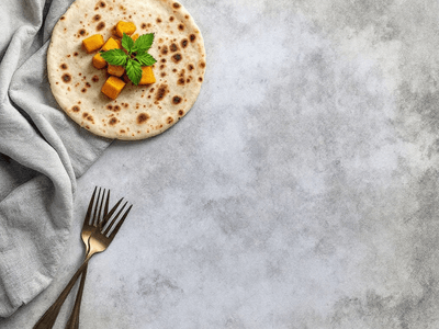 Aloo Sabzi with Roti