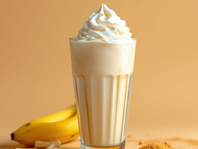 Banana Shake with Ice Cream