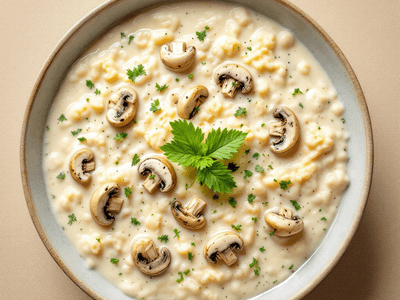 White Mushroom Curry