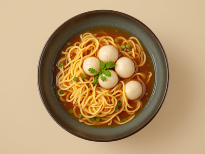Fishball Noodle Soup
