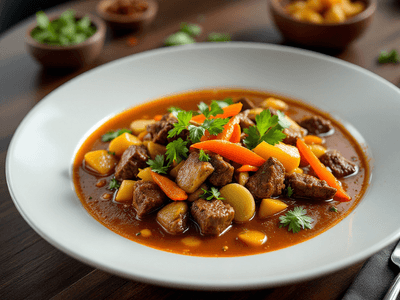 Beef Soup with Vegetables