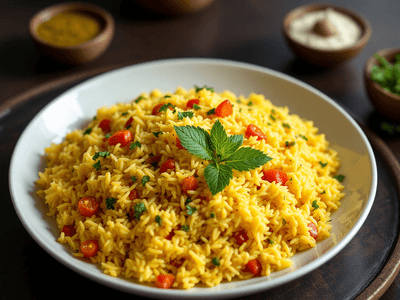 Lemon Rice (Vrat)