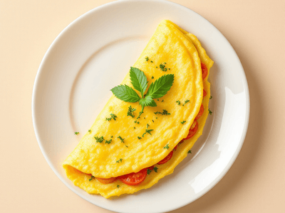 Omelette aux fines herbes