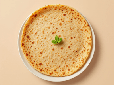 Jowar Bhakri Without Ghee Or Oil