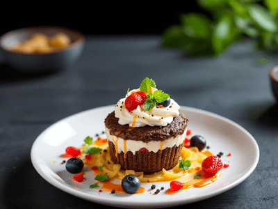 Mini Black Forest Cupcake