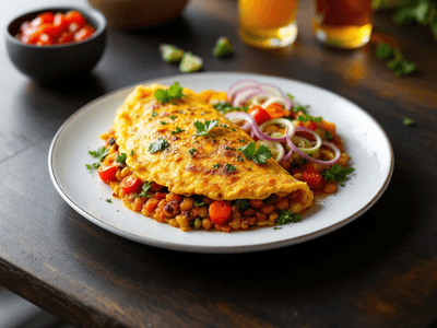 Vegetable Omelette