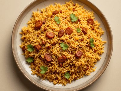 Soya Biryani
