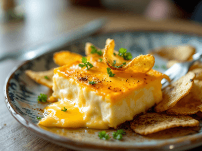 Keropok Keju dan Bawang Bakar