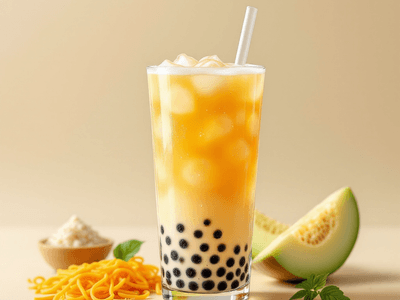 Honeydew Bubble Tea
