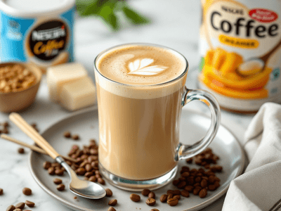 Nescafe Kopi dengan Krimer Berasaskan Tumbuhan dan Stevia