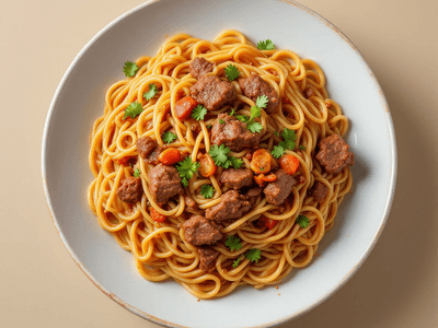 Mee Tarik Daging Lembu