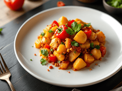 Bell Pepper with Potato