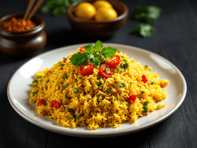 Lemon Rice (Vrat)