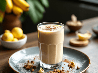 Banana Casein Protein Shake