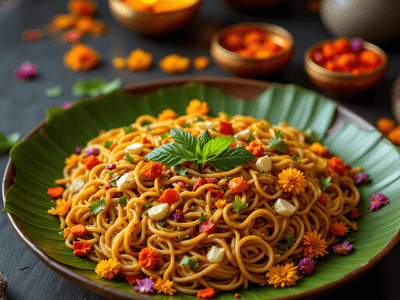 Vegan Ragi Noodles