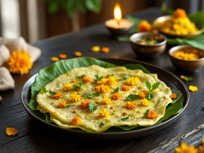 Bottle Gourd Paratha (jain)