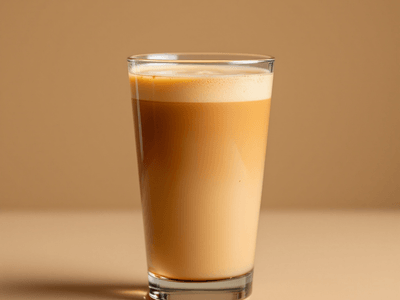 Teh Tarik with Soy Milk