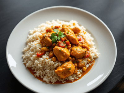 Chicken Curry with Rice