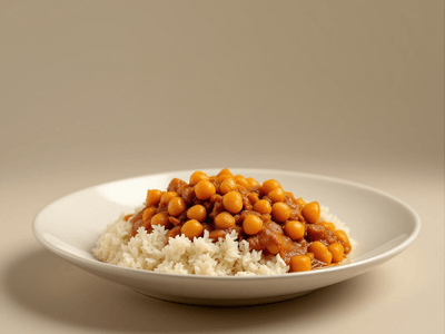 Vegetarian Rendang with Chickpeas