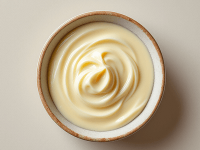 Eggless Vanilla Pudding