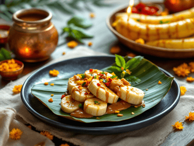 Banana with Peanut Butter