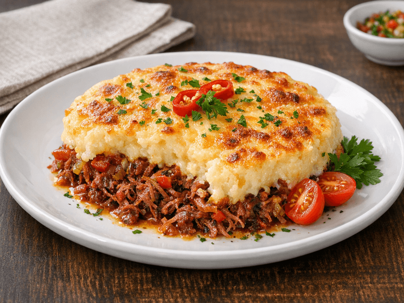Escondidinho de Carne Seca