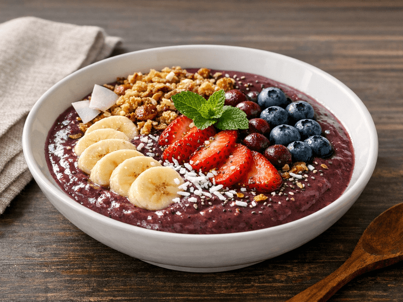 Mingau de Açaí