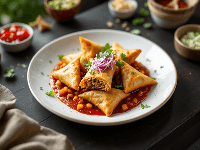 chicken samosa